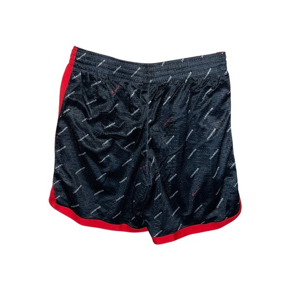 Champion Men's 7-inch Taped AOP Mesh Short Sz Medium Mens Black & Red - Picture 11 of 12
